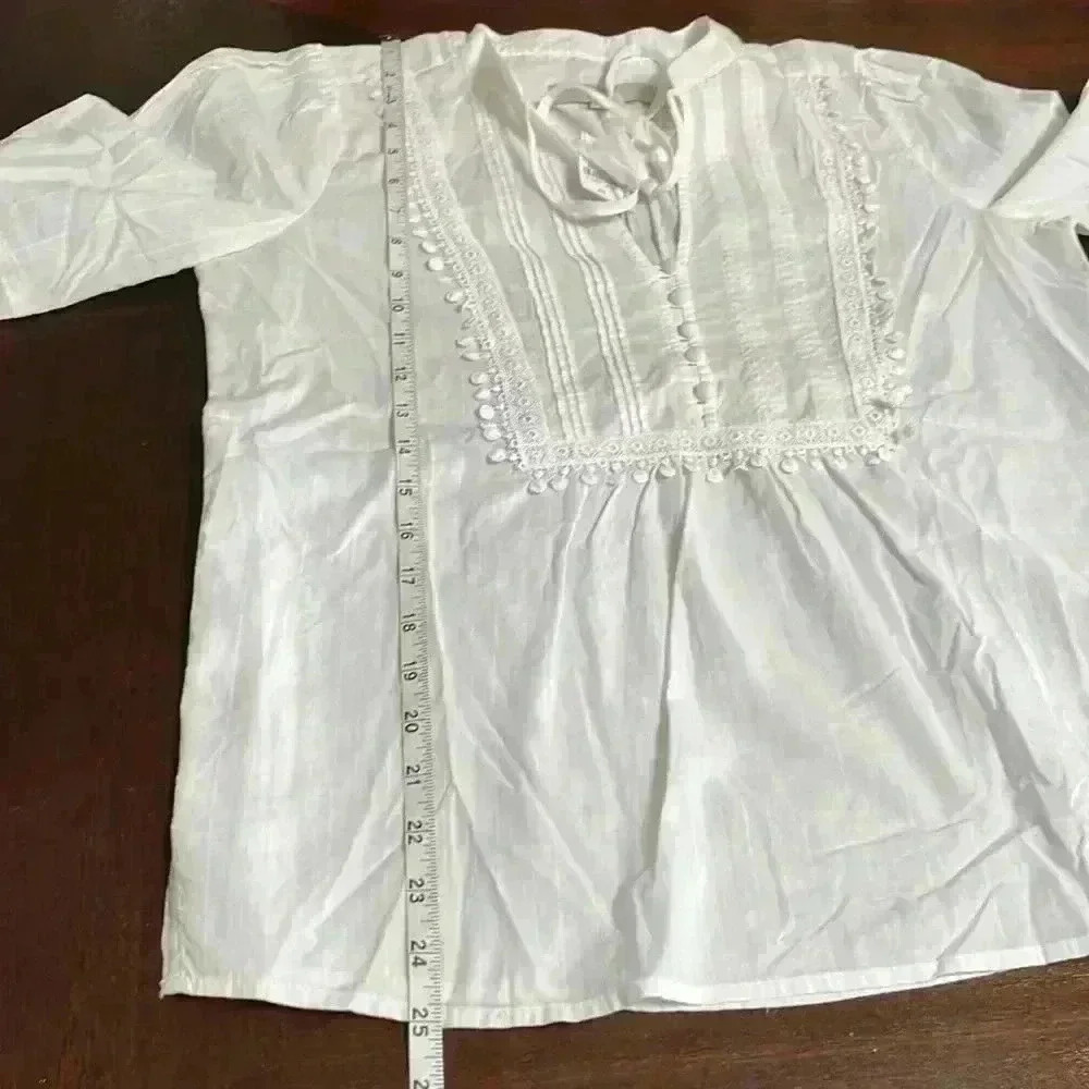 LOFT women’s long sleeve blouse - Picture 9 of 12